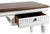 Vintage Neoclassical Fluted Arched Coved Desk With Book-Matched Butterfly Top For Sale - Image 4 of 10