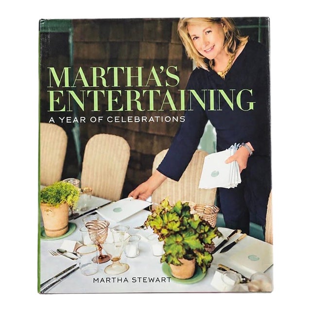Martha Stewart Martha’s Entertaining: A Year of Celebrations Hardcover Book For Sale