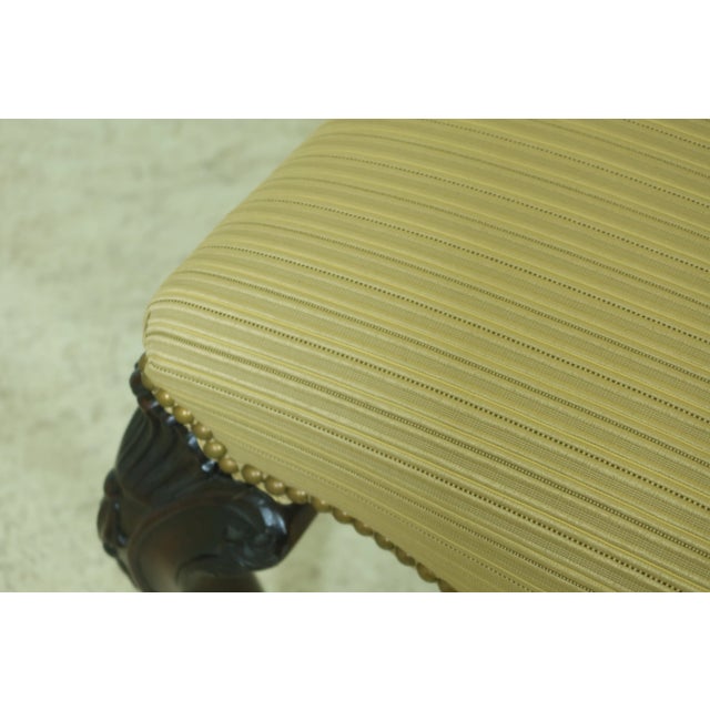 Set of 8 Georgian Mahogany Ribbon Back Dining Room Chairs For Sale - Image 4 of 13