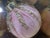 Pink Velvet Christmas Ornaments Gold Sequin Accents in Original Box a Set of Six For Sale In Phoenix - Image 6 of 8