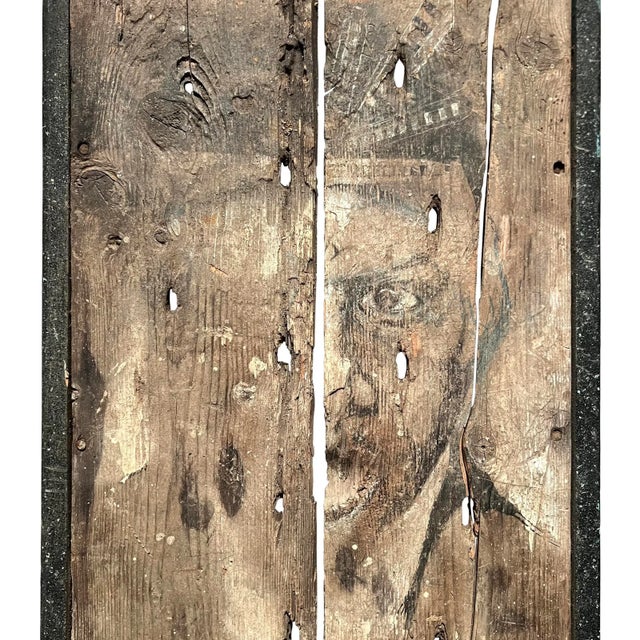 Early 20th Century Early 20th Century Southern American Folk Art Painting For Sale - Image 5 of 13