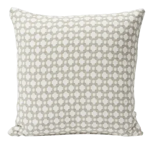 Schumacher Double-Sided Pillow in Betwixt Woven Print