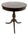 1960s Vintage French Empire Federal Mersman Round Tripod Pedestal Side Table. For Sale