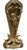 Victorian Brass Fireplace Screen Peacock Fan With Cherub Detail – Large, Polished Vintage For Sale - Image 3 of 11