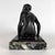 Gramegna Donato, Figure of Woman, 1920s, Bronze and Marble For Sale - Image 10 of 11