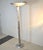 French Aluminum, Glass, and Copper Floor Lamp, 1940s For Sale - Image 6 of 8