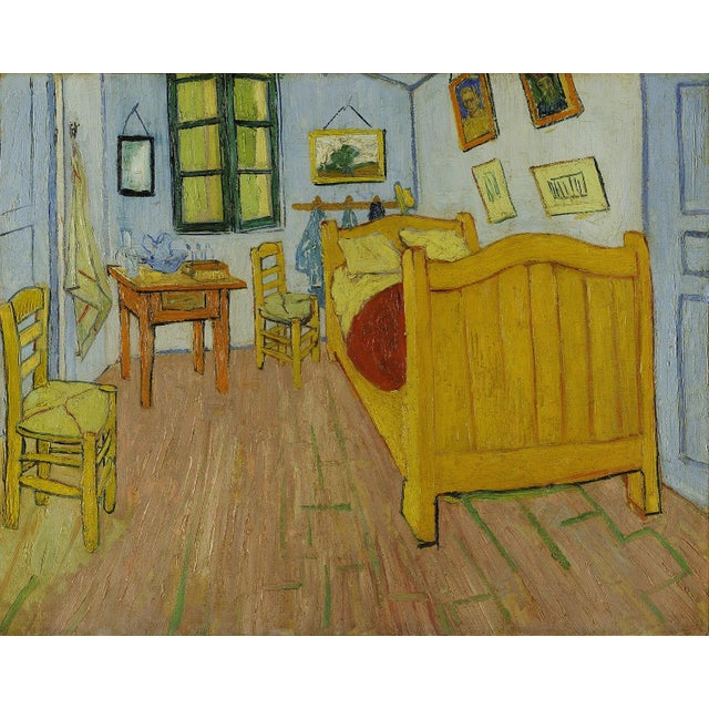 Yellow Vincent Van Gogh the Yellow House Glass Sculpture by Richard Rooze and Jaroslav Wasserbauer For Sale - Image 8 of 12