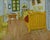 Yellow Vincent Van Gogh the Yellow House Glass Sculpture by Richard Rooze and Jaroslav Wasserbauer For Sale - Image 8 of 12