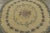 Victorian Antique Oval Hooked Rug With Soft Hued Floral Medallion & Wreath - Rug & Kilim For Sale - Image 3 of 7