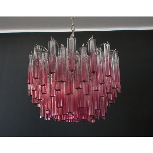 Vintage Italian Chandelier, Murano, 1980s, Set of 2 For Sale - Image 16 of 18
