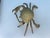 Mid-Century Modern Mid 20th Century Brass Articulate Crab Ashtray Catch All For Sale - Image 3 of 6