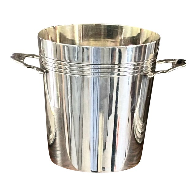 1940s SilverPlate Wine Ice Bucket Champagne For Sale