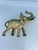 Mid-Century Modern Mid 20th Century Brass Elephant Trunk Up For Sale - Image 3 of 4