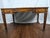 Late 20th Century Theodore Alexander Regency Style Mahogany & Leather Writing Desk With Carved Ribbon Motif Legs For Sale In New York - Image 6 of 18