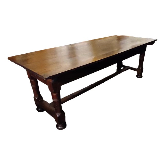 Dining Table in Oak, 18th-19th Century For Sale