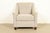 Baker Furniture Style Contemporary Upholstered Barrel Arm Lounge Chair For Sale - Image 14 of 14