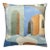The House of Scalamandré Riad Cotton Print Pillow, Earth For Sale