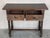 Wood Early 20th Century Spanish Carved Console Table With Turned Legs For Sale - Image 7 of 10