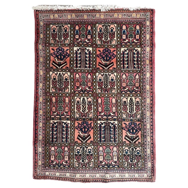 Vintage Bakhtiaar Rug, 1990s For Sale