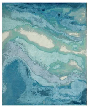 Wave Rug by Miranda Pissaredis