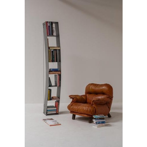 Pentagon Bookshelf by Wolfgang Laubersheimer, 1980s For Sale - Image 3 of 10