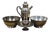 Antique Silver Plate Lot Paul Revere Bowls Wm Rogers Compote Pilgrim Coffee Pot - Set of 5 For Sale