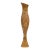 R & Y Augousti Style Eggshell Lacquer Tall Sculptural Spindle Vase For Sale