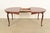 Wood Kindel Furniture French Provincial Louis XV Carved Cherry Wood Extension Dining Table, Newly Refinished For Sale - Image 7 of 16