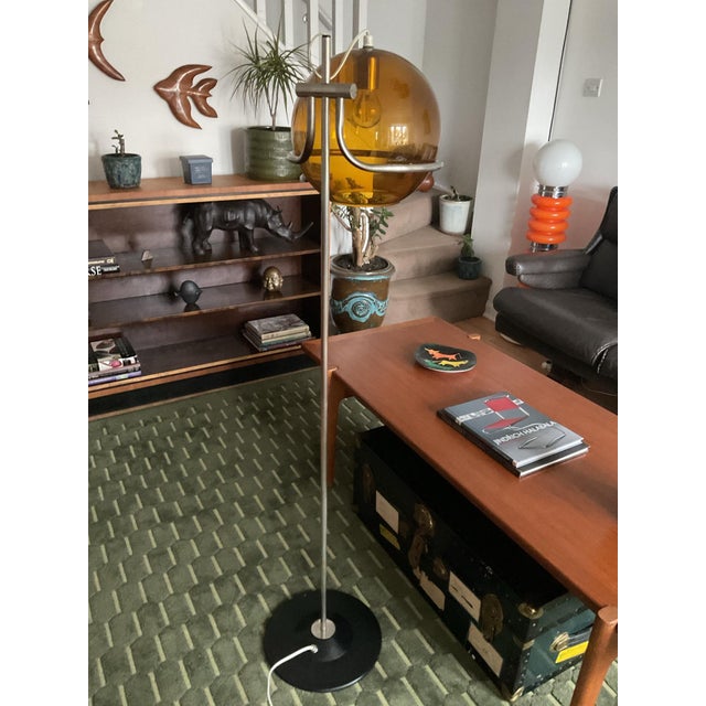 Designer floor lamp from Hungary made in 1970s by great designer named Házi Tibor. Házi, Tibor (1946 - 1993) / designer...