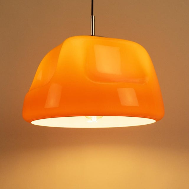 Vitnage Space Age Plastic Pendant Lamp, 1970s For Sale - Image 6 of 7
