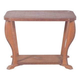 Vintage Portuguese Art Deco Coffee Table, 1920s For Sale
