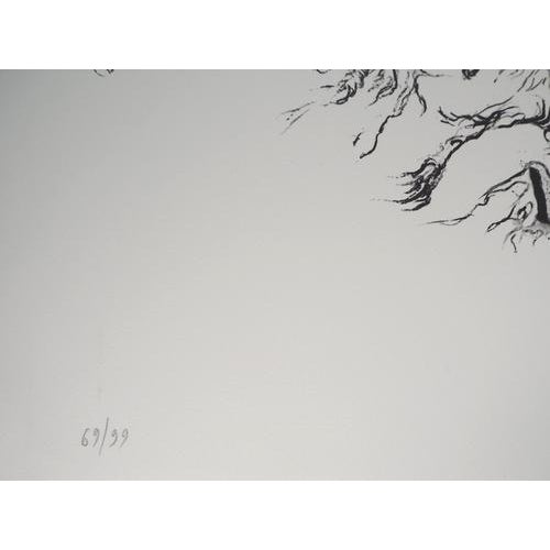 Charley Case, Very Strange Fruits, Hallugraphies, 2005, Original Lithograph For Sale - Image 7 of 10