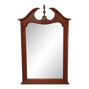 Pennsylvania House Traditional Mahogany Beveled Wall Mirror