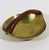 Vintage Hein Matten hammered brass and teak wood bowl. The brass bowl has a circular decoration and handle is polished...