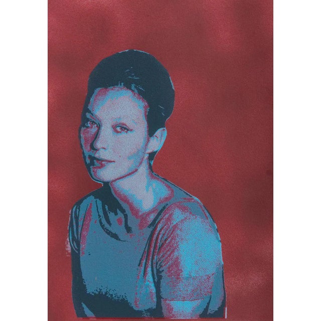 'La Sorcière' by Michael McNaught, Marina Vlady, Jean-Luc Godard, French New Wave Cinema For Sale