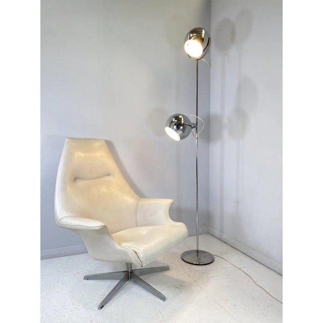 Eyeball Steel Floor Lamp by Goffredo Reggiani, 1960s For Sale - Image 6 of 8