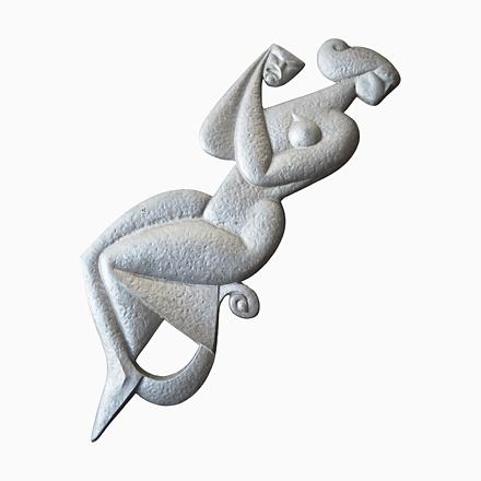 Mid-Century Tin Wall Decoration, Europe, 1970s For Sale - Image 15 of 15