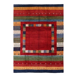 Pasargad DC Fine Hand Knotted Gabbeh Rug For Sale