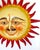 Monumental Signed Sergio Bustamante "Un Hombre con Bigote" Smiling Sun Sculpture For Sale - Image 15 of 18