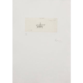 Joan Brossa, Abstract Composition, 1970s, Etching For Sale