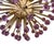 Glass 1980s Italian Sputnik Chandelier With Purple Murano Glass For Sale - Image 7 of 8