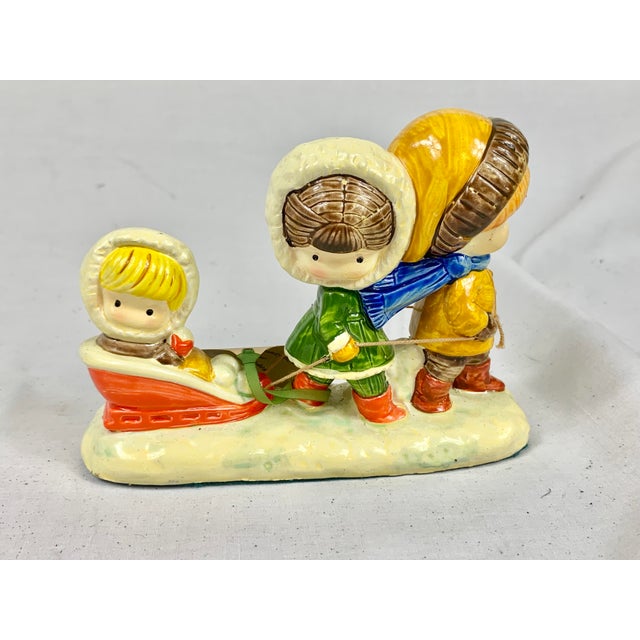 Vintage 1972 Joan Walsh Aglund Winter Figurine For Sale - Image 9 of 9