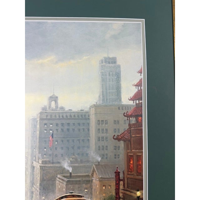 Late 20th Century Limited Edition Signed G. Harvey "City by the Bay - San Francisco" 172/1250 For Sale - Image 5 of 11