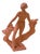 Mercedes Dassy Dancer Sculpture in Terracotta by Marc Dautry, France, 1990 For Sale
