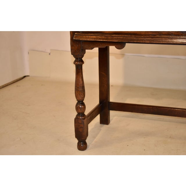 Wood Circa 1900 English Elm Geometric Sideboard For Sale - Image 7 of 9
