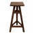 Vintage Wood Sculpture Stand From France, Circa 1950 For Sale