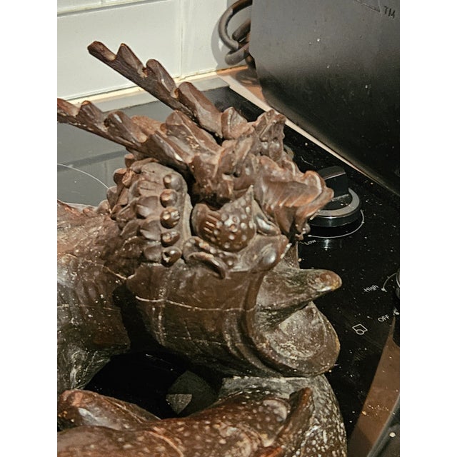 Mid 19th Century 19th Century Continental Carving of a Dragon For Sale - Image 5 of 9