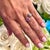 Natural Sapphire Bypass Ring 7 14k W Gold 0.74 TCW Certified For Sale - Image 10 of 15