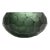 Hand Blown Murano Bowl Battuto in Emerald Green Small For Sale
