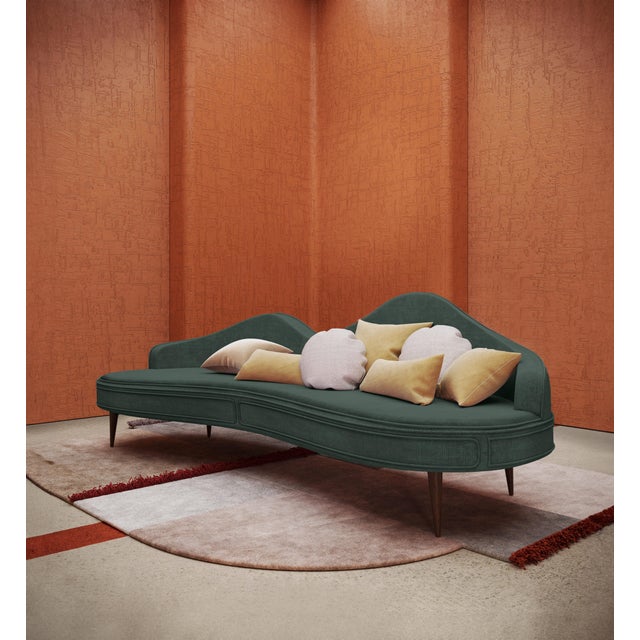 Wood Swanson Sofa by Ottiu For Sale - Image 7 of 11